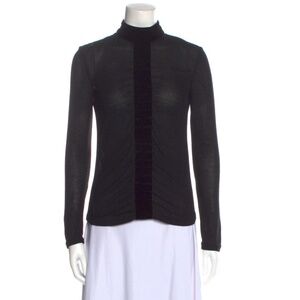 Tom Ford Mock Neck Long Sleeve Top Size: XS | US0, IT36 Women's Sweater